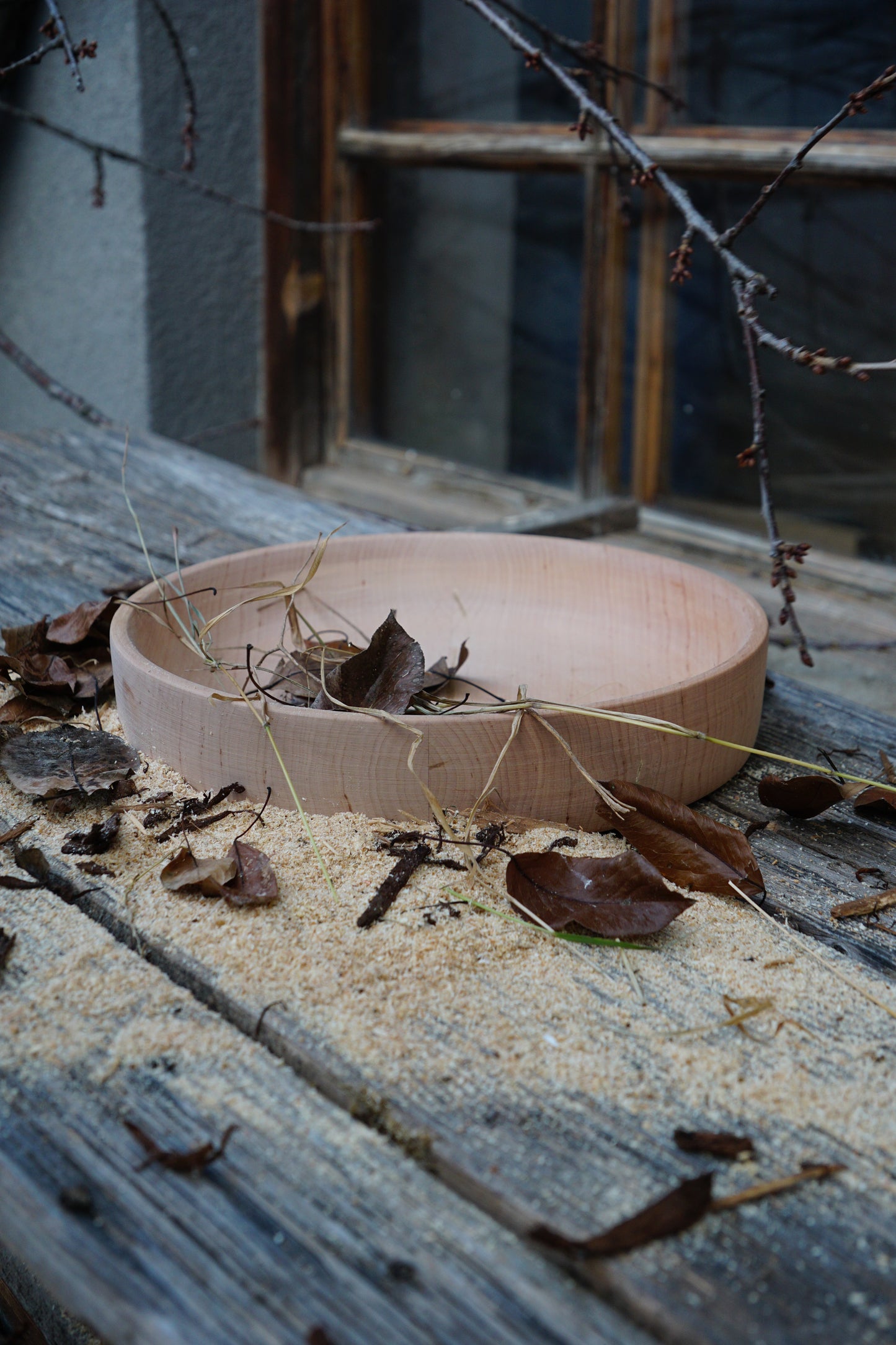 Apfelholz-Schale ⌀30cm