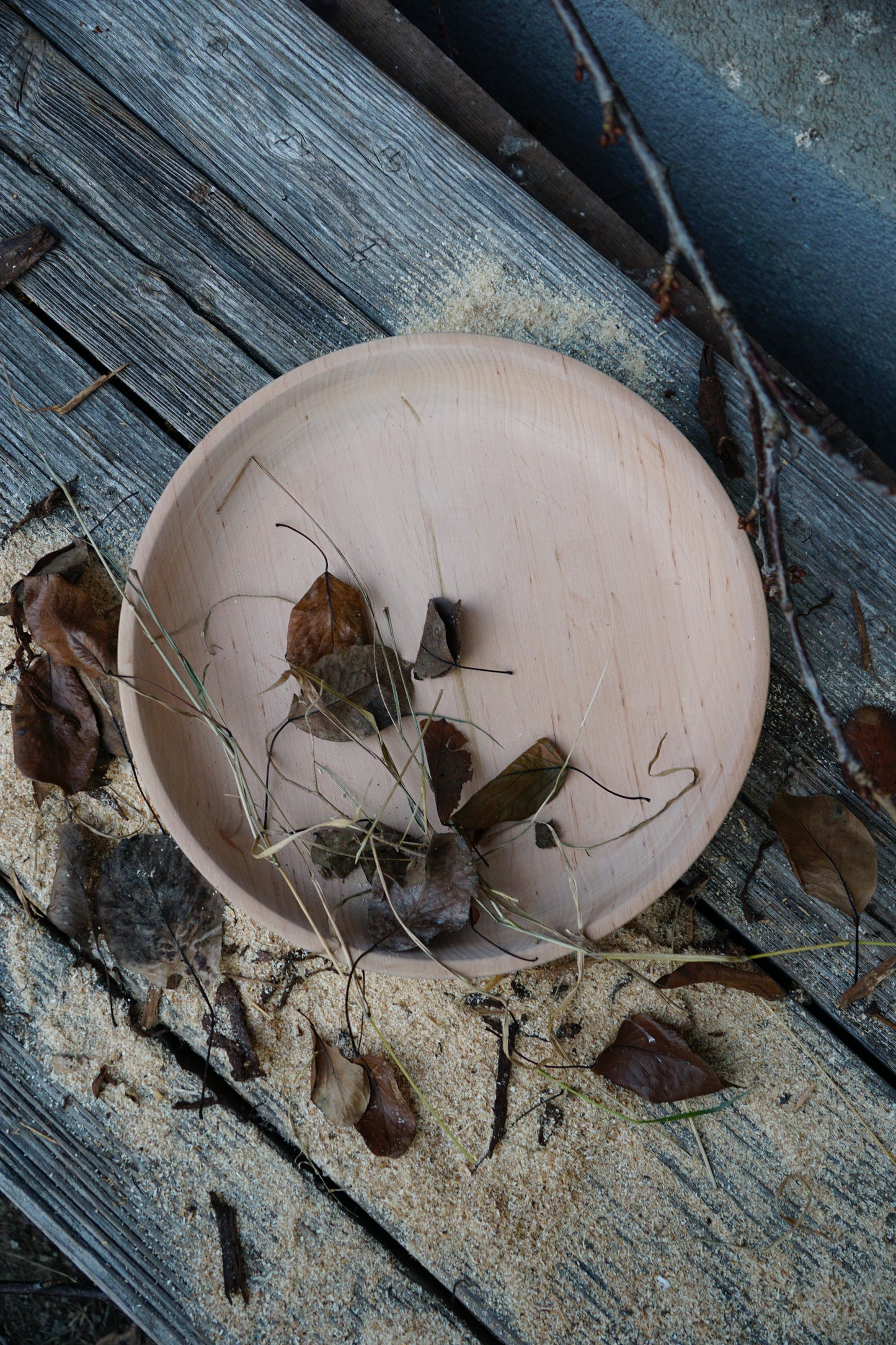 Apfelholz-Schale ⌀30cm